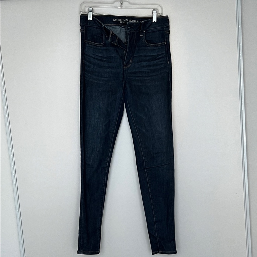 American Eagle Outfitters Women's Deep Indigo Skinny Jeans